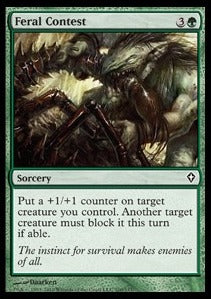 Feral Contest - Worldwake (Common) [WWK-100]