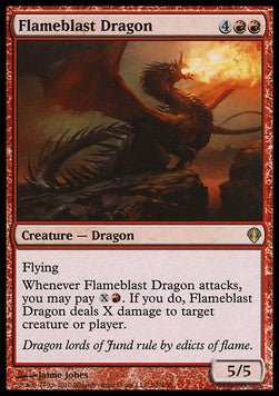 Flameblast Dragon - Archenemy (Rare)