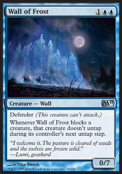 Wall of Frost - Magic 2011 (Uncommon) [M11-79]