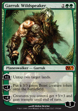 Garruk Wildspeaker - Magic 2011 (Mythic) [M11-175]