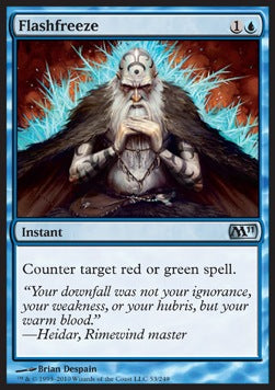 Flashfreeze - Magic 2011 (Uncommon) [M11-53]