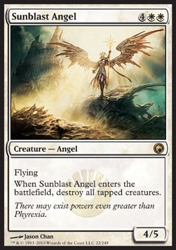 Sunblast Angel - Scars of Mirrodin (Rare) [SOM-22]