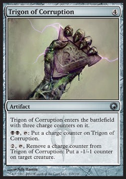 Trigon of Corruption - Scars of Mirrodin (Uncommon) [SOM-213]