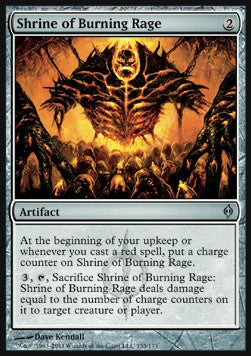 Shrine of Burning Rage - New Phyrexia (Uncommon) [NPH-153]