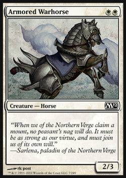 Armored Warhorse - Magic 2012 (Common) [M12-7]