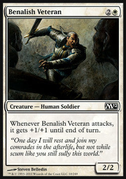 Benalish Veteran - Magic 2012 (Common) [M12-10]