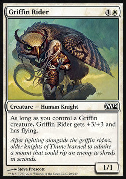 Griffin Rider - Magic 2012 (Common) [M12-20]
