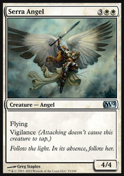 Serra Angel - Magic 2012 (Uncommon) [M12-33]