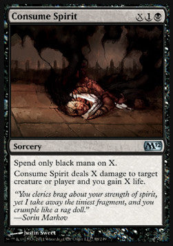 Consume Spirit - Magic 2012 (Uncommon) [M12-88]