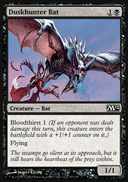 Duskhunter Bat - Magic 2012 (Common) [M12-97]