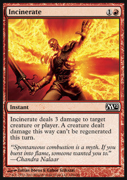 Incinerate - Magic 2012 (Common) [M12-146]