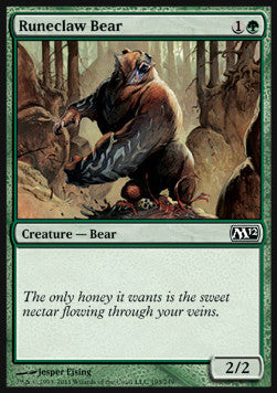 Runeclaw Bear - Magic 2012 (Common) [M12-193]