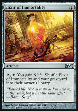 Elixir of Immortality - Magic 2012 (Uncommon) [M12-208]
