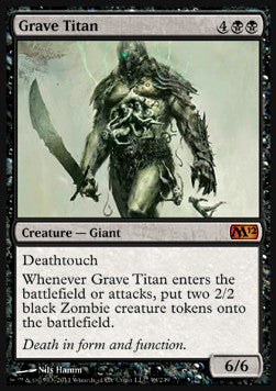 Grave Titan - Magic 2012 (Mythic) [M12-98]