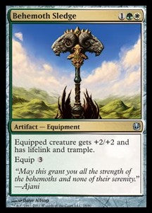 Behemoth Sledge - Duel Decks: Ajani vs. Nicol Bolas (Uncommon) [DDH-28]