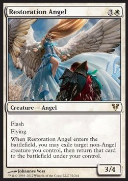 Restoration Angel - Avacyn Restored (Rare) [AVR-32]