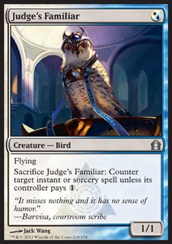 Judge's Familiar - Return to Ravnica (Uncommon) [RTR-218]
