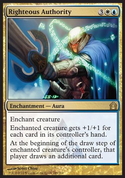 Righteous Authority - Return to Ravnica (Rare) [RTR-189]
