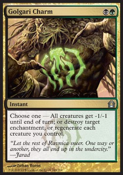 Golgari Charm - Return to Ravnica (Uncommon) [RTR-164]