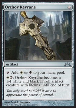 Orzhov Keyrune - Gatecrash (Uncommon) [GTC-233]
