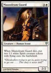 Mausoleum Guard - Duel Decks: Sorin vs. Tibalt (Uncommon) [DDK-13]