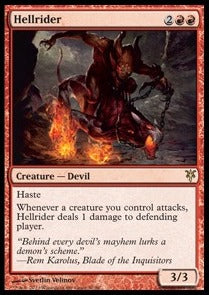 Hellrider - Duel Decks: Sorin vs. Tibalt (Rare) [DDK-52]