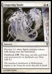 Lingering Souls - Duel Decks: Sorin vs. Tibalt (Uncommon) [DDK-24]