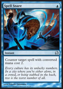 Spell Snare - Modern Masters (Uncommon) [MMA-64]