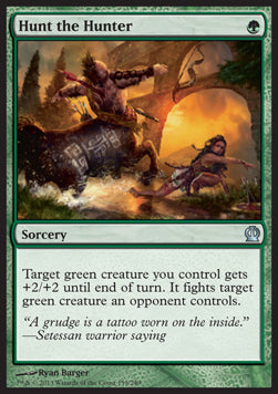 Hunt the Hunter - Theros (Uncommon) [THS-159]