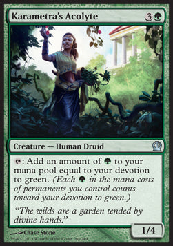 Karametra's Acolyte - Theros (Uncommon) [THS-160]