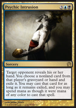 Psychic Intrusion - Theros (Rare) [THS-200]