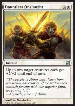 Dauntless Onslaught - Theros (Uncommon) [THS-6]