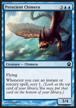 Prescient Chimera - Theros (Common) [THS-59]