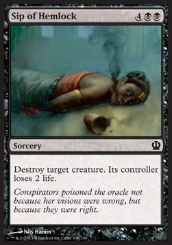 Sip of Hemlock - Theros (Common) [THS-106]