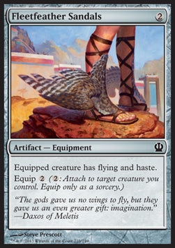 Fleetfeather Sandals - Theros (Common) [THS-216]
