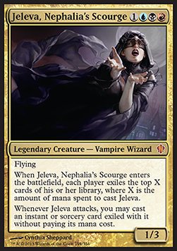 Jeleva, Nephalia's Scourge (V.1) - Commander 2013 (Mythic) [C13-194]