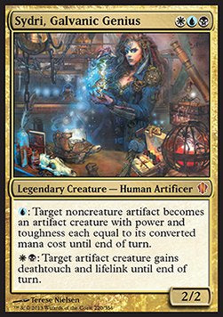 Sydri, Galvanic Genius (V.1) - Commander 2013 (Mythic) [C13-220]