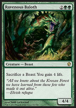 Ravenous Baloth - Commander 2013 (Rare) [C13-165]