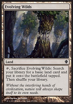 Evolving Wilds - Commander 2013 (Common) [C13-287]