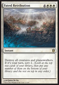 Fated Retribution - Born of the Gods (Rare) [BNG-11]