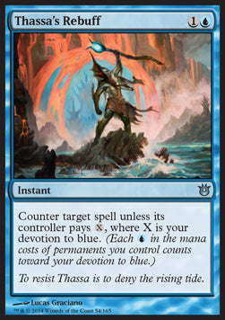 Thassa's Rebuff - Born of the Gods (Uncommon) [BNG-54]