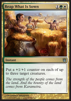 Reap What Is Sown - Born of the Gods (Uncommon) [BNG-154]