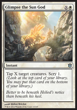 Glimpse the Sun God - Born of the Gods (Uncommon) [BNG-13]