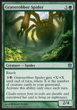 Graverobber Spider - Born of the Gods (Uncommon) [BNG-122]