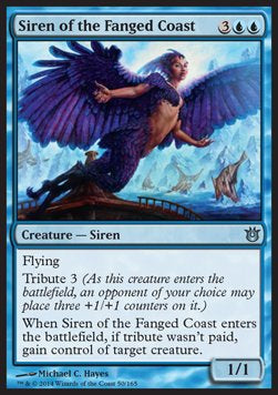 Siren of the Fanged Coast - Born of the Gods (Uncommon) [BNG-50]