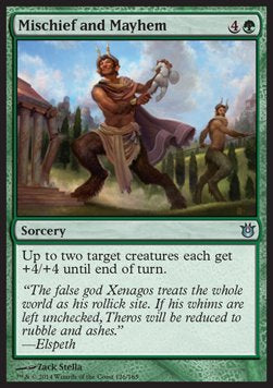 Mischief and Mayhem - Born of the Gods (Uncommon) [BNG-126]