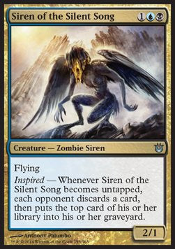 Siren of the Silent Song - Born of the Gods (Uncommon) [BNG-155]
