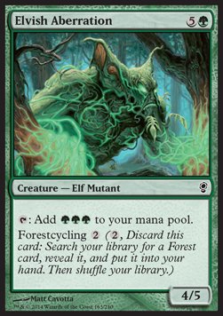 Elvish Aberration - Conspiracy (Common) [CNS-163]