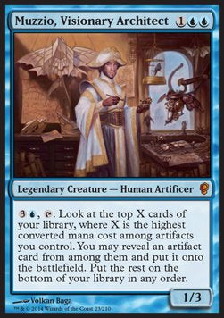 Muzzio, Visionary Architect - Conspiracy (Mythic) [CNS-23]