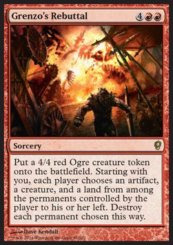 Grenzo's Rebuttal - Conspiracy (Rare) [CNS-33]